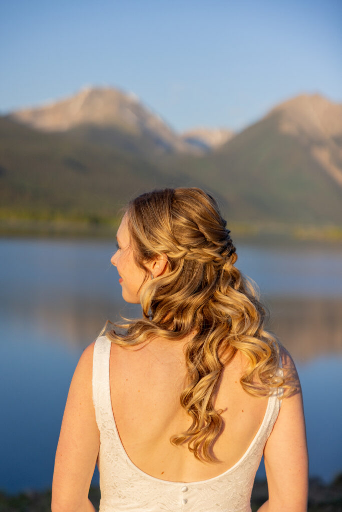 Elopement in Idaho at sunrise